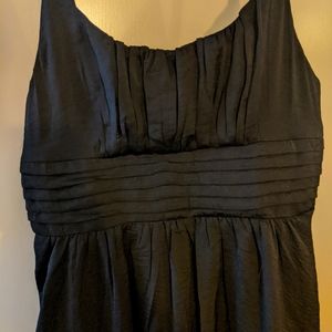 Black H&M knee length spaghetti strap dress